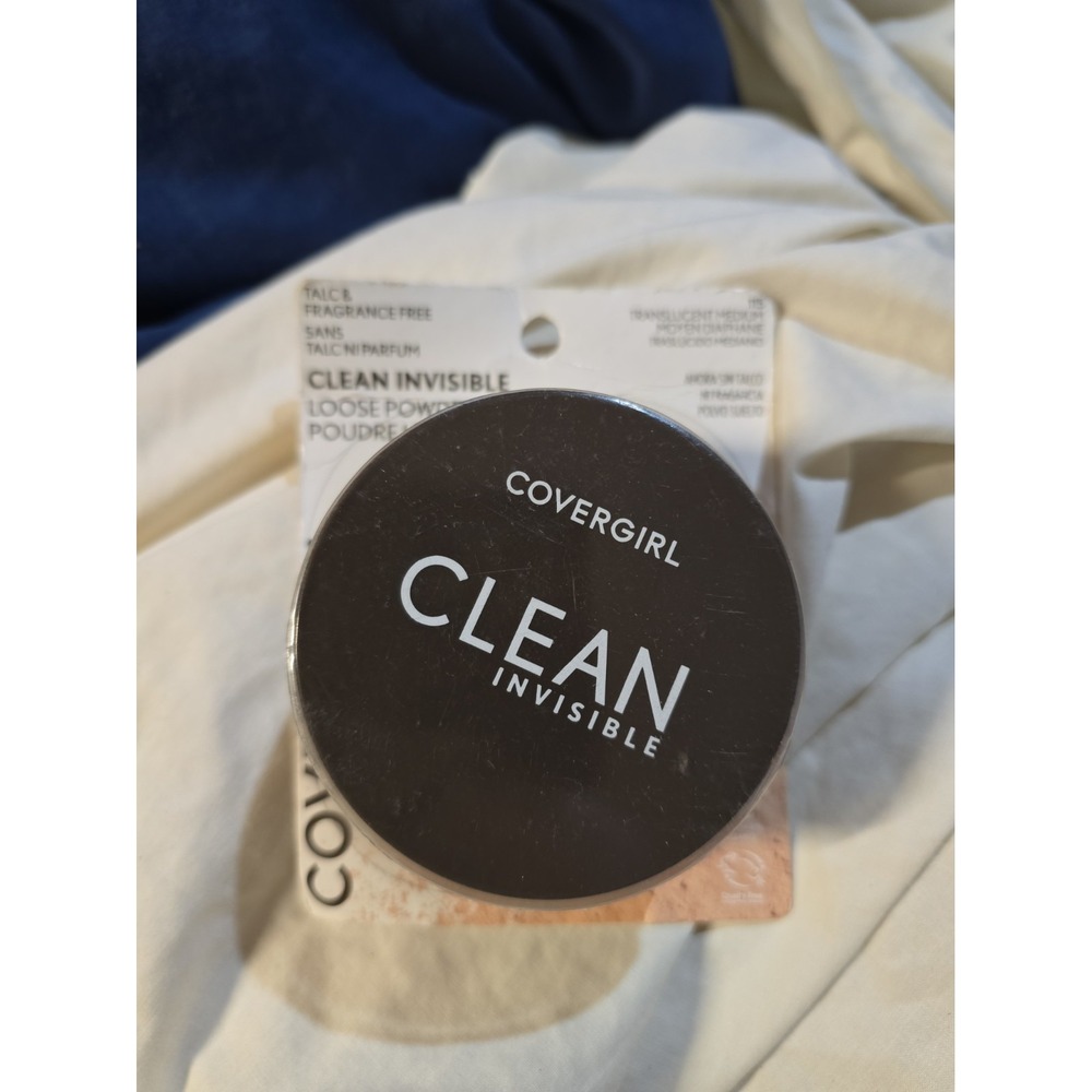 Covergirl Clean Invisible Loose Powder #115 Translucent Medium No Talc&Fragrance